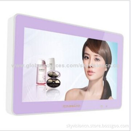 Digital photo frame with motion sensor